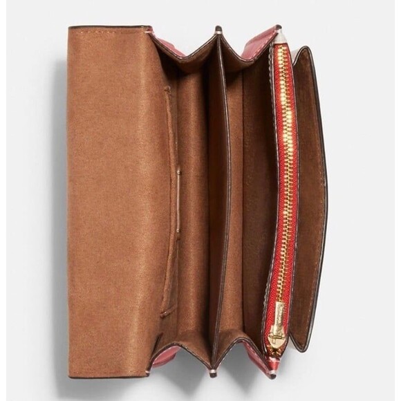 Coach Mini Klare crossbody bag with heart cherry print and keychain - Picture 7 of 11